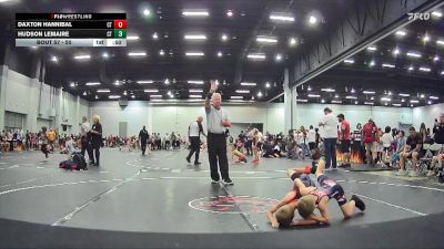 50 lbs Cons. Semi - Hudson Lemaire, Jflo Trained vs Daxton Hannibal, Backyard Brawlers Midwest