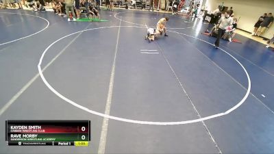 106 lbs Round 5 - Kayden Smith, Carbon Wrestling Club vs Rave Morby, Sanderson Wrestling Academy