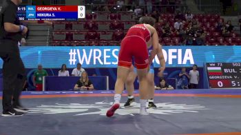 72 kg Final 3-5 - Vanesa Georgieva, Bulgaria vs Sumire Niikura, Japan