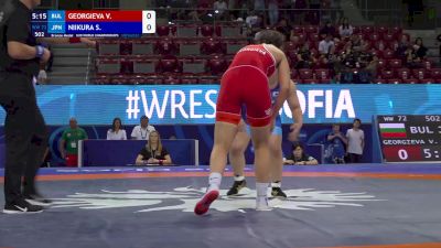 72 kg Final 3-5 - Vanesa Georgieva, Bulgaria vs Sumire Niikura, Japan