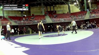 144 lbs Placement Matches (16 Team) - Cameron Coonrod, Manhattan HS vs Laitenn Braithwait, Columbus