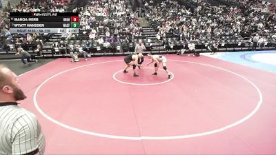 5A 175 lbs Quarterfinal - Wyatt Hanssen, Wasatch vs Manoa Herb, Brighton