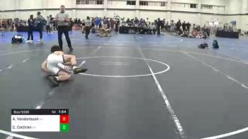 160 lbs Consolation - Aiden Vandenbush, WI vs Colby Cochran, GA