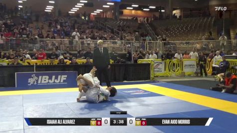 Evan Akio Morris vs Isaiah Ali Alvarez 2025 Pan Kids Jiu-Jitsu IBJJF Championship