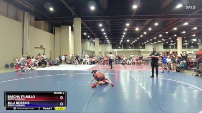 70 lbs Round 2 - Sascha Trujillo, Bison Takedown vs Ella Robbins, Bison Takedown