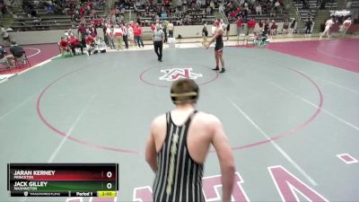 215 lbs Quarterfinal - Jack Gilley, Washington vs Jaran Kerney, Princeton