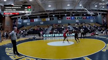 174 lbs 1st Place Match - Clinton Morrisette, King vs Maxwell Kiel, Belmont Abbey