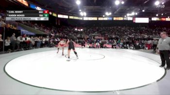 3A 144 lbs 3rd Place Match - Cael Newby, Grace vs Kaden Nokes, Tri-Valley