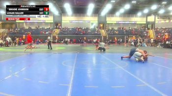 165 lbs Champ. Round 1 - Logan Saller, Cumberland (Tenn.) vs Brodie Johnson, Cumberlands (Ky.)