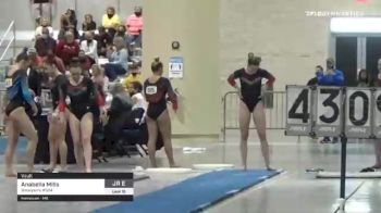 Anabella Mills - Vault, Brestyan's #504 - 2021 USA Gymnastics Development Program National Championships