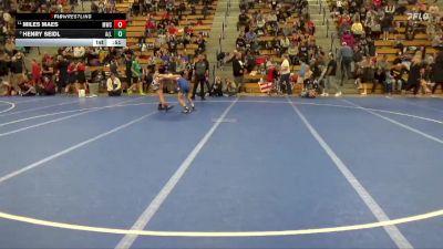 85 lbs Quarterfinal - Henry Seidl, ANML (Annandale/Maple Lake) vs Miles Maes, Mollitium Wrestling Club