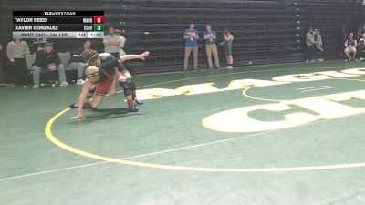 144 lbs Round Of 16 - Taylor Reed, Wando vs Xavier Gonzalez, Clover