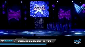 Greenbrier High School - Greenbrier High School Showstoppers [2021 Varsity - Hip Hop Day 1] 2021 JAMfest: Dance Super Nationals