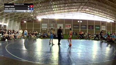 88 lbs Logan Tuck, New Jersey vs Axel Cuevas, Colorado