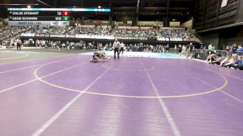 130 lbs Cons. Round 2 - Chloe Stewart, Topeka-Seaman HS vs Lexie Schwind, Maize South HS