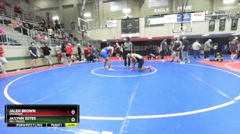 175 lbs 5th Place Match - Jalen Brown, Van Buren vs Ja`Lynn Estes, WILL ROGERS