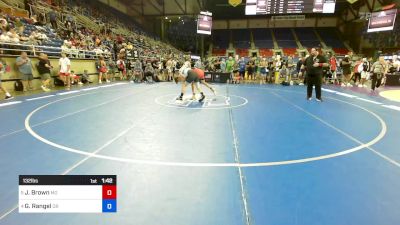 132 lbs Quarters - Jet Brown, MO vs Gavin Rangel, OR