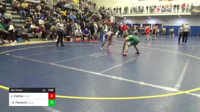 160 lbs Qtr-finals - Lonzy Vielma, Connellsville vs Alessio Perentin, Delbarton-NJ