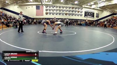 113 lbs Champ. Round 2 - Lucca Bruno, Revere vs Colin Hering, Berkshire