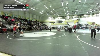 217 lbs Cons. Round 3 - Zachary Haggar, Vallhalla vs Michael Mota, Ramona