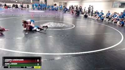 80 lbs Quarterfinals (8 Team) - Ivan Larsen, K-M vs Joseph Udermann, Foley