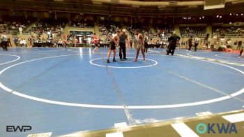 131 lbs Rr Rnd 3 - Zion Ellis, Tulsa North Mabee Stampede vs Harbor Hicks, Sallisaw Takedown Club