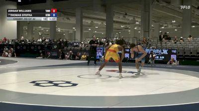 70 kg Champ. Rd Of 32 - Jordan Williams, Threestyle Wrestling vs Thomas Stofka, George Mason