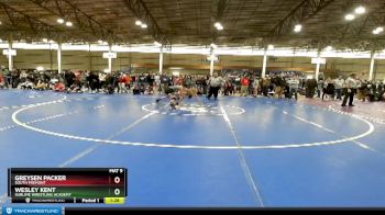 105 lbs Champ. Round 2 - Greysen Packer, South Fremont vs Wesley Kent, Sublime Wrestling Academy