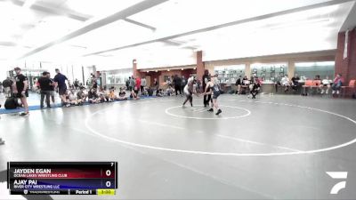 106 lbs Round 1 - Ajay Pai, River City Wrestling LLC vs Jayden Egan, Ocean Lakes Wrestling Club