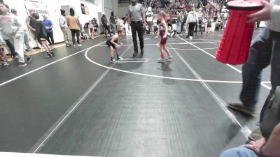 43 lbs Final - Riley Tarwater, Eufaula Ironheads Wrestling Club vs Walker Williams, Team Tulsa Wrestling Club
