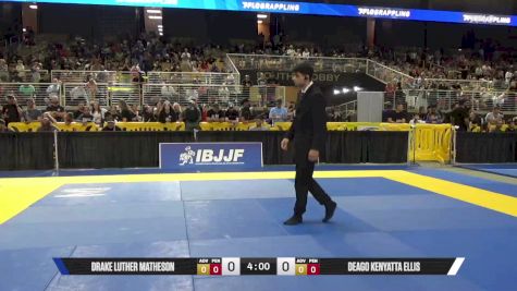 Drake Luther Matheson vs DeAgo Kenyatta Ellis 2025 Pan Kids Jiu-Jitsu IBJJF Championship