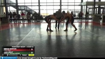 JV Boys-22 lbs Round 3 - Bryce Norton, Cedar Falls vs Liam Kelly, Epworth, Western Dubuque