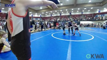 46 lbs Round Of 32 - Lucien Dohn, Skiatook Youth Wrestling vs Jacob Wardlow, Heat