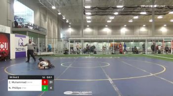 75 lbs Prelims - Zayd Muhammad, Team Hammer-OH vs Nathan Phillips, Stray Dawgs