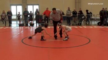 57 lbs Quarterfinal - Maximillian Shvartsman, Doughboy ES vs Harley Mann, Level Up ES