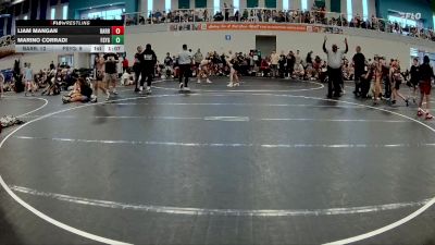 88 lbs Round 5 (6 Team) - Liam Mangan, Team Barracuda vs Marino Corradi, BHWC | Florida Supreme YG
