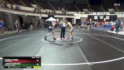 144X Varsity Round 4 - Landon Bryant, Coahulla Creek vs Caden Myers, Covington