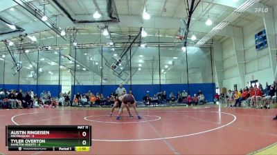 190 lbs Placement (16 Team) - Austin Ringeisen, Maconaquah vs Tyler Overton, Hamilton Heights