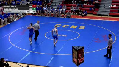 121 lbs 3rd Place - Tommy Gretz, Connellsville vs Giono Gardner, Canon-McMillan
