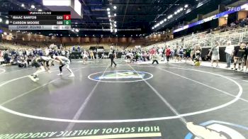132 lbs Champ. Round 1 - Isaac Santos, Camden County vs Carson Moore, Carrollton