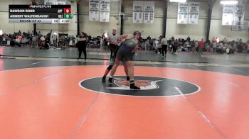 165 lbs Round Of 32 - Dawson Bond, App State - UNATT vs Arment Waltenbaugh, The Hill School