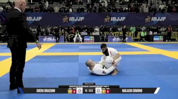 Malachi Edmond vs Sueru Okaizumi 2026 European Jiu-Jitsu IBJJF Championship