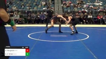 145 lbs Quarterfinal - Archer Bergeron, Roseburg vs Stockton O`Brien, Wasatch