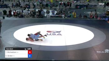 160 lbs Cons Semi - Thor Michaelson, Washington vs Ethan Birden, Ohio