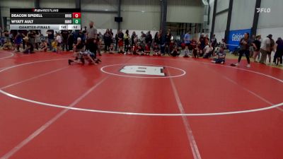 62 lbs Quarterfinal - Deacon Spidell, Orrstown vs Wyatt Ault, Hanover