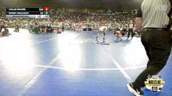 B4A-132 lbs Quarterfinal - Sonny Holladay, Elk City vs Collin Moore, Wagoner