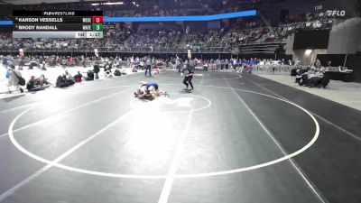 Quarterfinal - Karson Vessells, West Central vs Brody Randall, Watertown