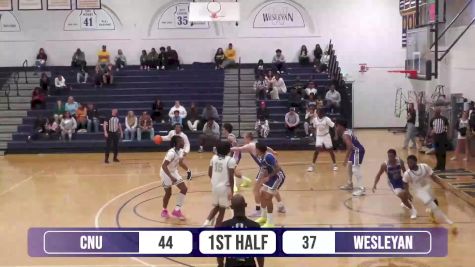 Replay: Christopher Newport vs N.C. Wesleyan | Nov 10 @ 3 PM