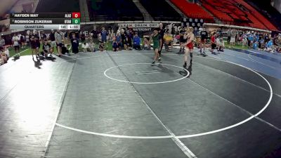 120 lbs Quarters - Hayden May, Alaska vs Robinson Zukeran, Utah