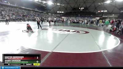 70 lbs 7th Place Match - Sawyer Berringer, Mat Demon Wrestling Club vs Kasen Davisson, Okanogan Underground Wrestling Club